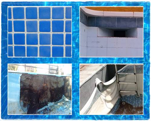 Reparación de revestimientos de piscinas de hormigón